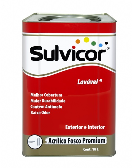 Sulvicor Acrílico Fosco Premium